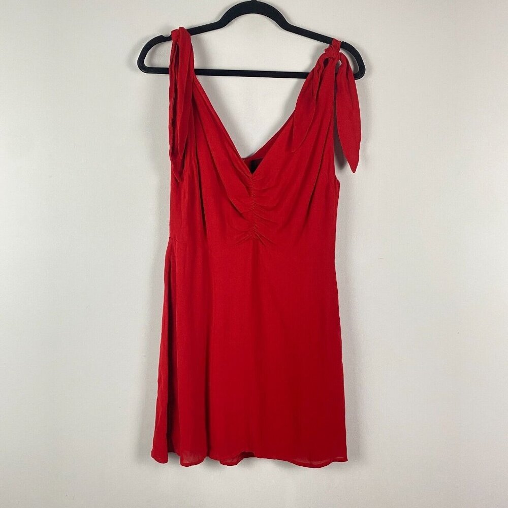 Reformation Red Mini Dress